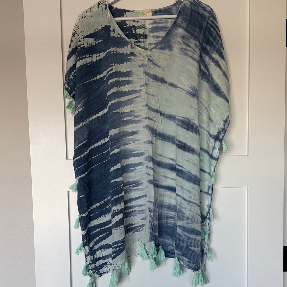 Surf Gypsy tassel swim cover-up